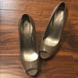 Guess - patten 4 inch heels